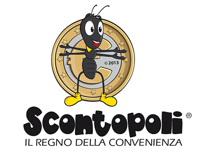 Scontopoli | Progetto Volantino Risparmio (2013)