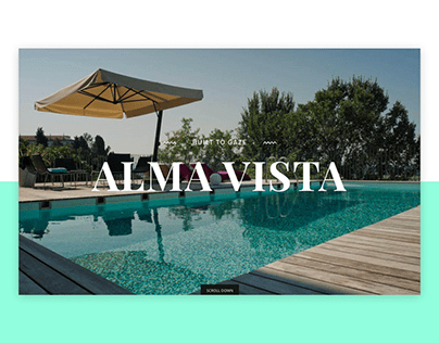 Alma Vista - modern, minimalistic design