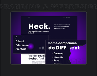 Web Design & Brand Identity | Department of Web