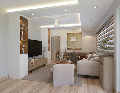 Seng Kang East Way | 4 Room HDB | Scandinavian Design