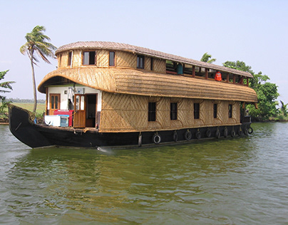 "Houseboat in Alleppey Kerala