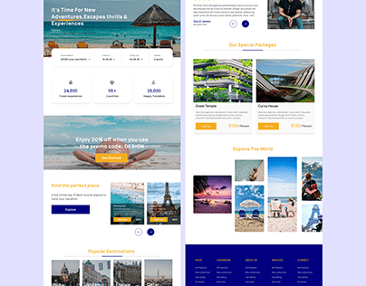 Vacation Web design