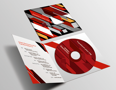 Audi Urban Electronics 2014 CD cover design