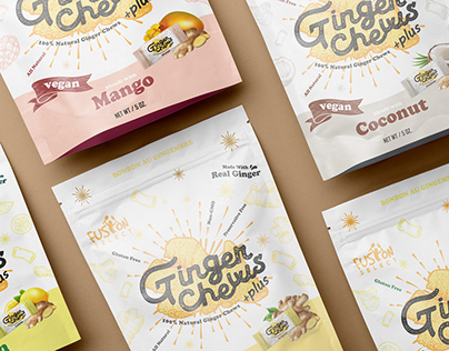 Ginger Chews - Packaging
