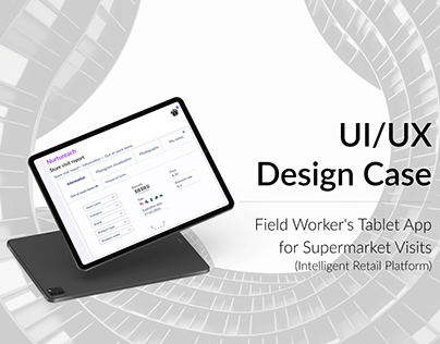 UI/UX Design Case for Intelligent Retail Platform