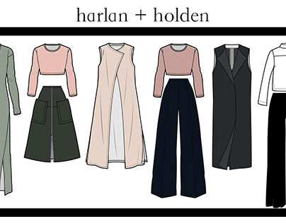 Pre-holiday collection for Harlan+Holden