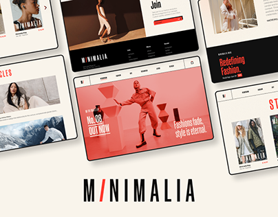 MINIMALIA | Fashion Magazine Website