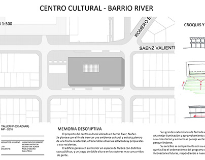 CENTRO CULTURAL - BARRIO RIVER