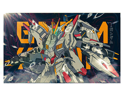 Gundam ASW G-32 Illustration