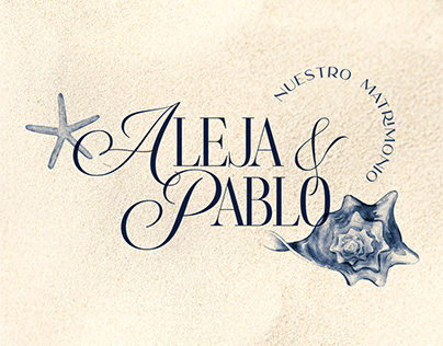 Website for a Wedding of Aleja & Pablo