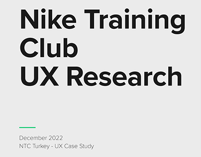 UX Research | NTC