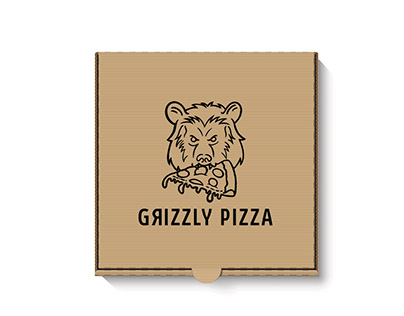 Grizzly Pizza Logo