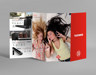 Telefunken Audio / 4 fold brochure