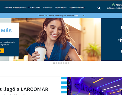 Larcomar Website