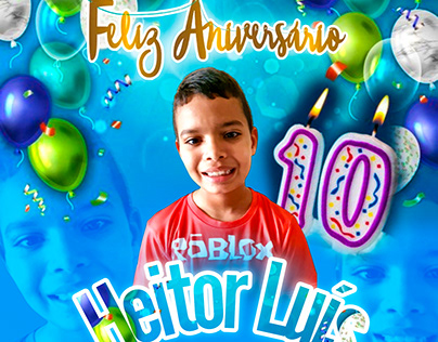 Feliz Aniversário Heitor Luís