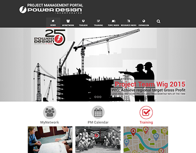 Power Design Redesigned Page