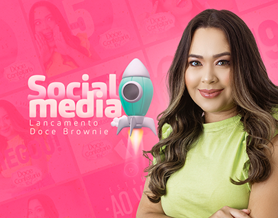 Social Media - Lançamento Doce Brownie