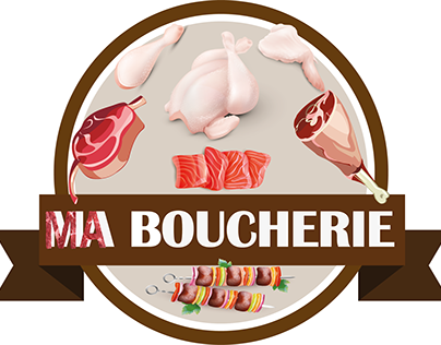 Logo de boucherie