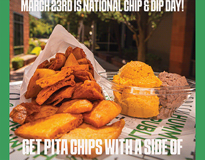Hummus Republic National Chip & Dip Day Flyer