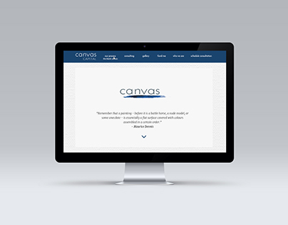 Canvas Website Design