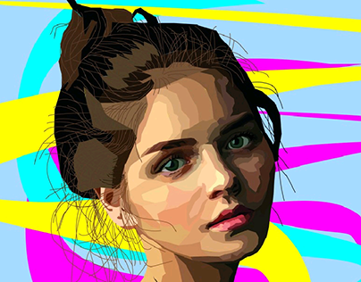 Poster "Portret Girl"
