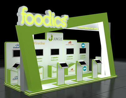 Foodics Booth Design in Four Seasons Hotel in Riyadh