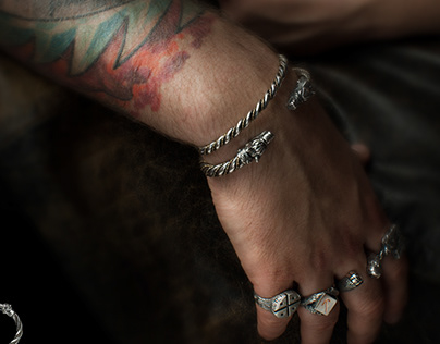 Viking bracelet - Fenrir bracelet - TYVODAR.COM