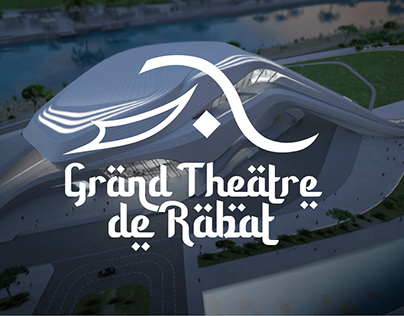 Identité visuelle "Grand Théâtre de Rabat"