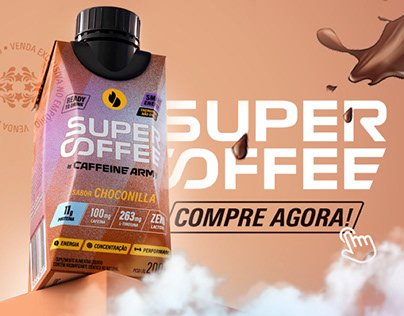 CAFFEINE ARMY - SUPERCOFFEE RTD BANNER (Lançamento)