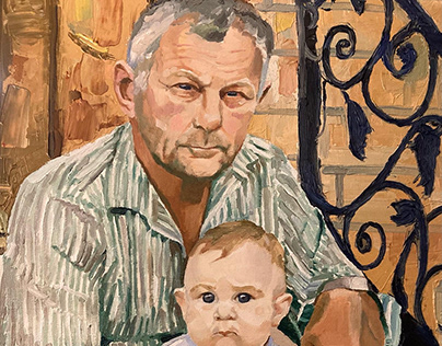 MY FATHER/ 2022/ OIL