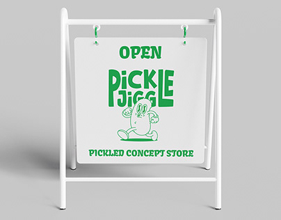 Pickle Jiggle - Concept Store - Visual identity