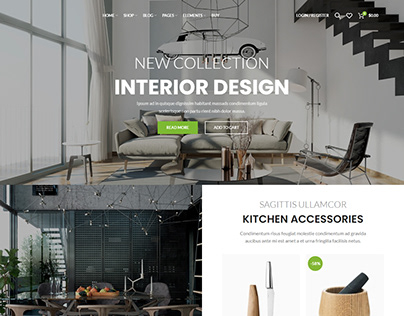 Home Design Website Development