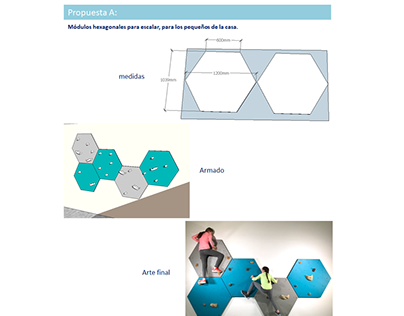 diseño de hexagonos para escalar
