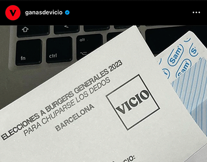 RANDOM VICIO @ganasdevicio diseño papeleta electoral.