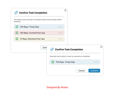 Modal confirmation component (TO-DO APP)