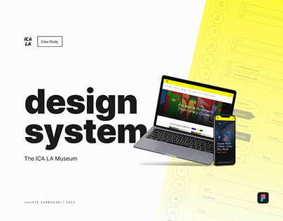 UI | Design System The ICA LA Museum