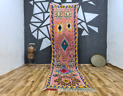 Runner rug stairs - Handmade - Moroccan runner