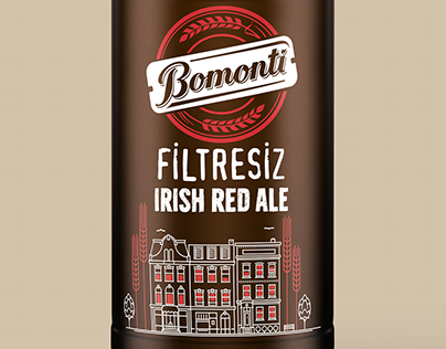 Beer Bottle - Bomonti Filtresiz Irish Red Ale