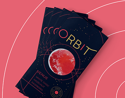 Orbit Chocolates | Packaging Illustration