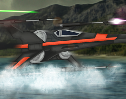 Star Wars Poe Dameron's T70 X-Wing
