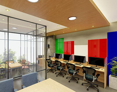 Diseño Interior Para Oficina De Sitel Group- Cali/Valle