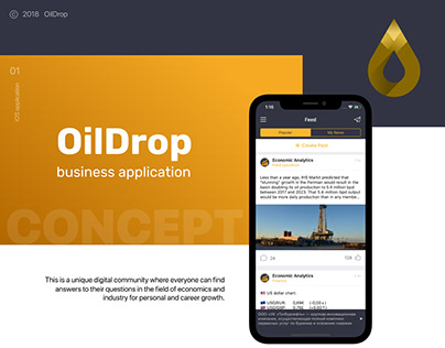 OilDrop: a social network for oilmen and businessmen