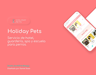 Project thumbnail - Holiday Pets - WebApp
