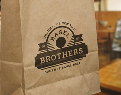 Bagel Brothers Logo Redesign