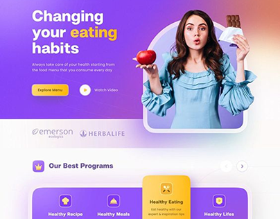 Health Tips Landing Page