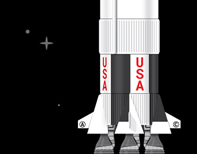 Saturn 5 Illustration