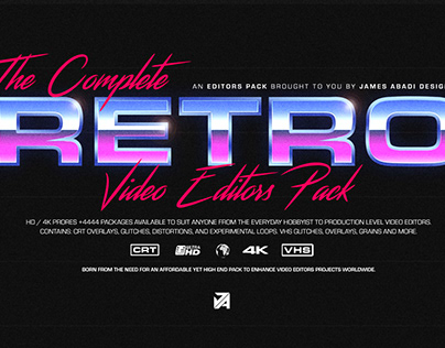 THE COMPLETE RETRO VIDEO EDITORS PACK *DOWNLOAD LINK*