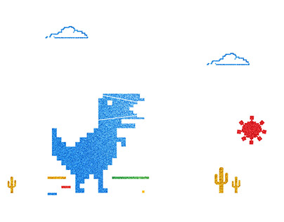 Dinosaur Game vs corona