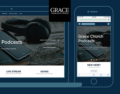 Redesign of Grace Website