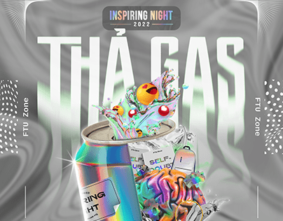 'Thả Gas' Inspiring Night - Key Visual Design